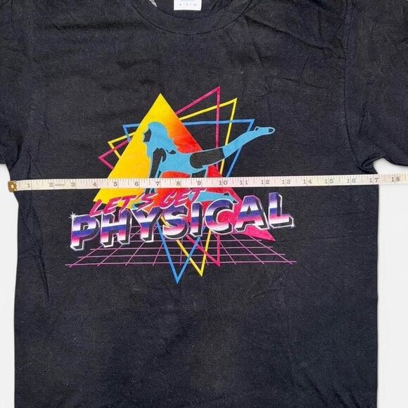 Let's Get Physical Colorful Graphic Tee - Picture 7 of 8